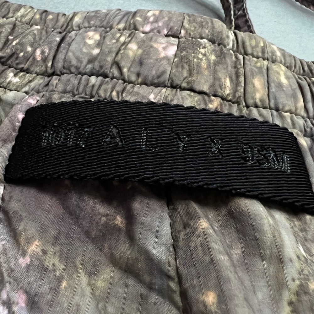 ALYX Quantum Technical Nylon Track Pants In Camo Green in Medium 1017 ALYX X 9SM - Picture 11 of 16